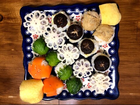 2歳のひな祭り(^^)生物抜きの手まり寿司